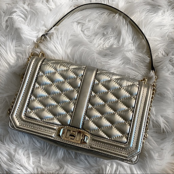 Rebecca Minkoff Handbags - Rebecca Minkoff Quilted Love Crossbody Bag